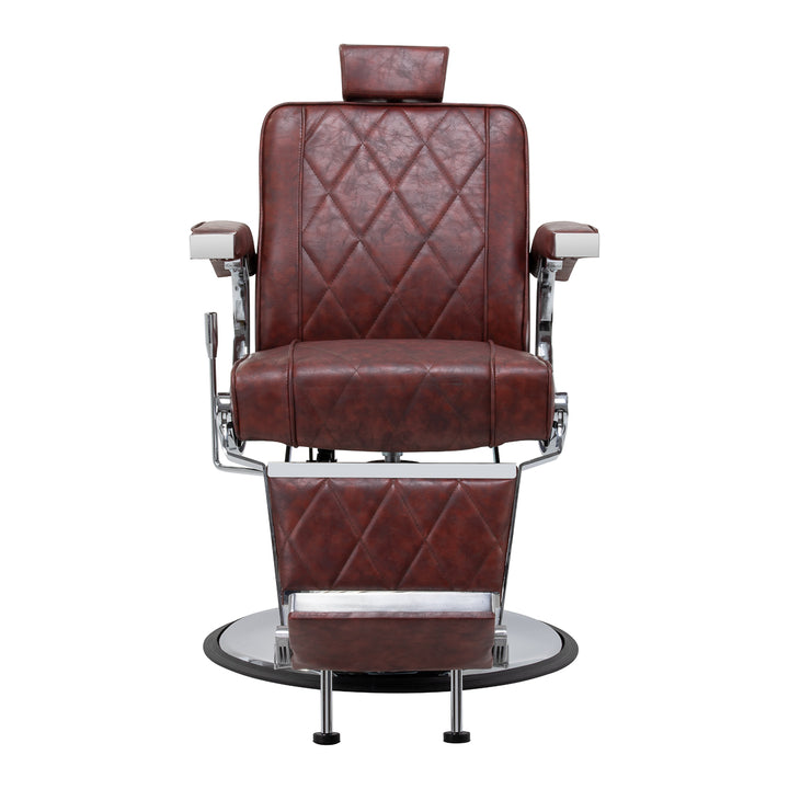 Barberstoel Hair System BM88066 Bordeauxrood - afbeelding 4