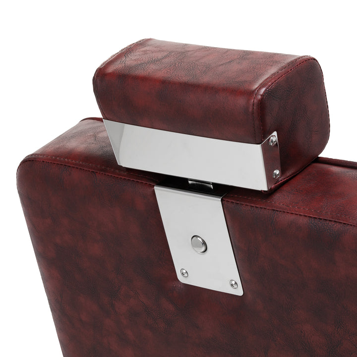Barberstoel Hair System BM88066 Bordeauxrood - afbeelding 11