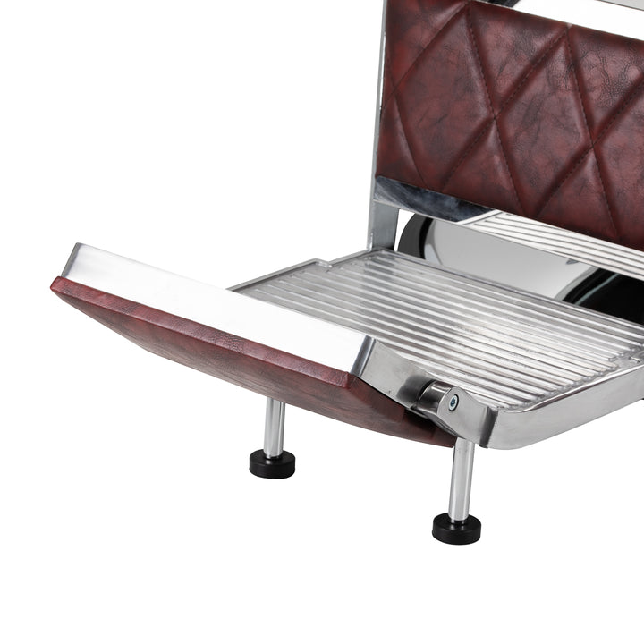 Barberstoel Hair System BM88066 Bordeauxrood - afbeelding 12