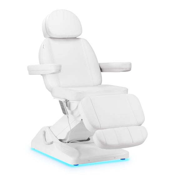 Elektrisk Behandlingsstol Sillon Luxury 3 Motorer Hvid
