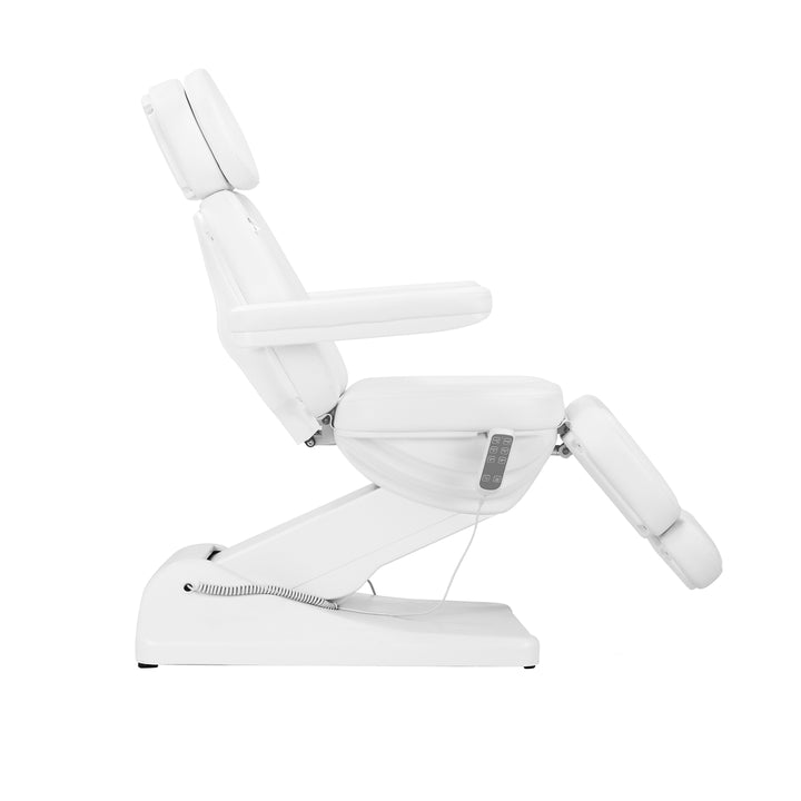 Elektrische Behandelstoel Sillon Luxury 3 Motoren Wit - afbeelding 4