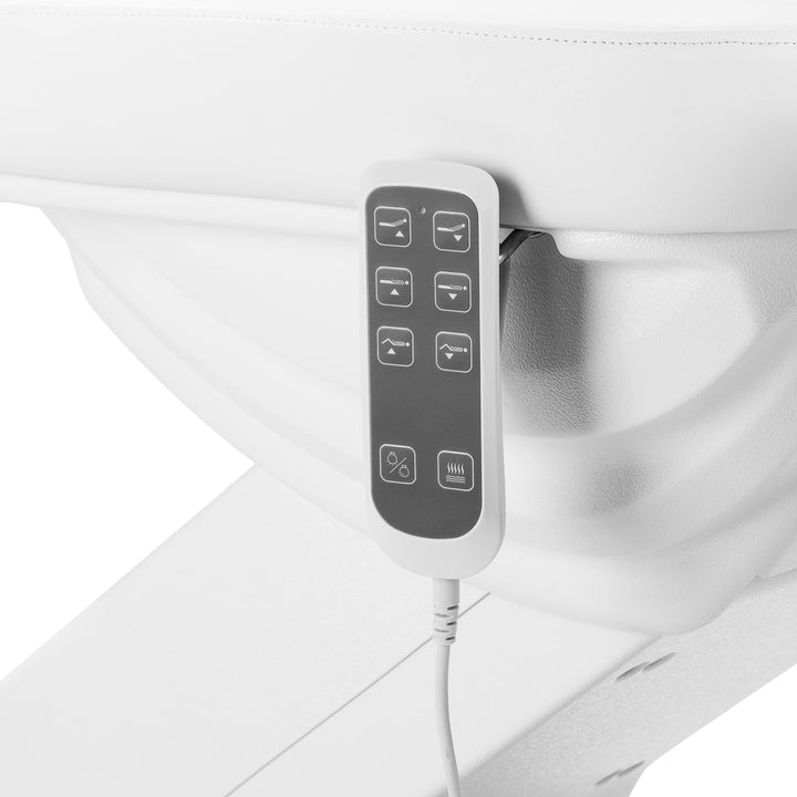 Elektrische Behandelstoel Sillon Luxury 3 Motoren Wit - afbeelding 7