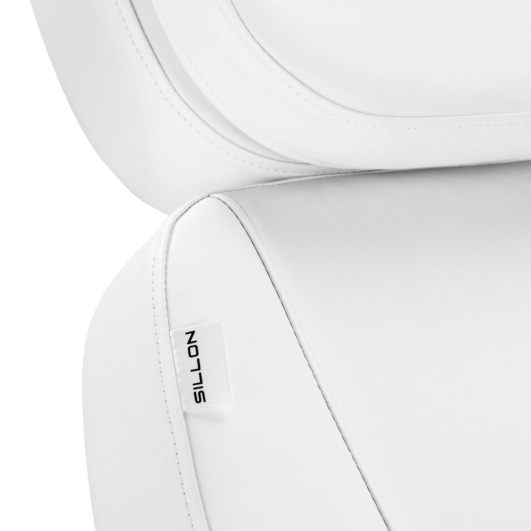 Elektrische Behandelstoel Sillon Luxury 3 Motoren Wit - afbeelding 14