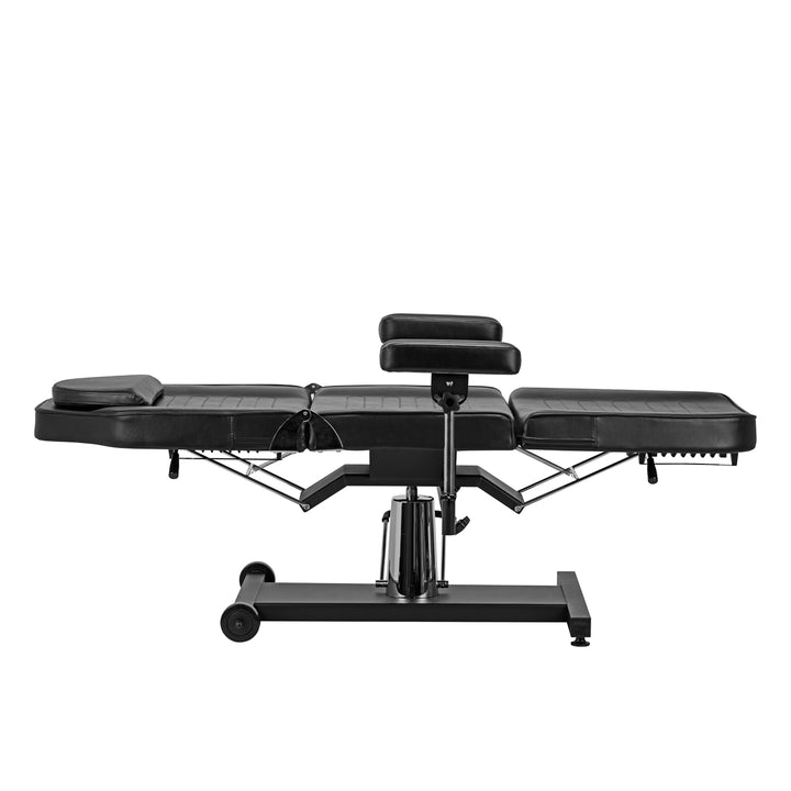 Tattoostoel Hydraulisch Pro Ink 322F Zwart - afbeelding 6