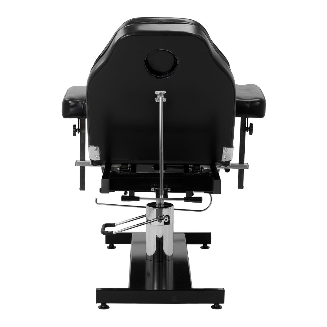 Tattoostoel Hydraulisch Pro Ink 210DH Zwart - afbeelding 3