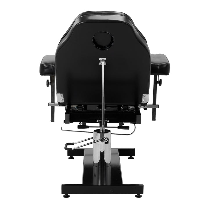 Tattoostoel Hydraulisch Pro Ink 210DH Zwart - afbeelding 3