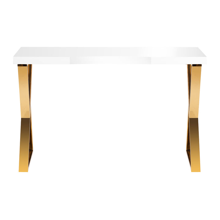 Manicure Tafel Momo 04 Goud-Wit - afbeelding 2