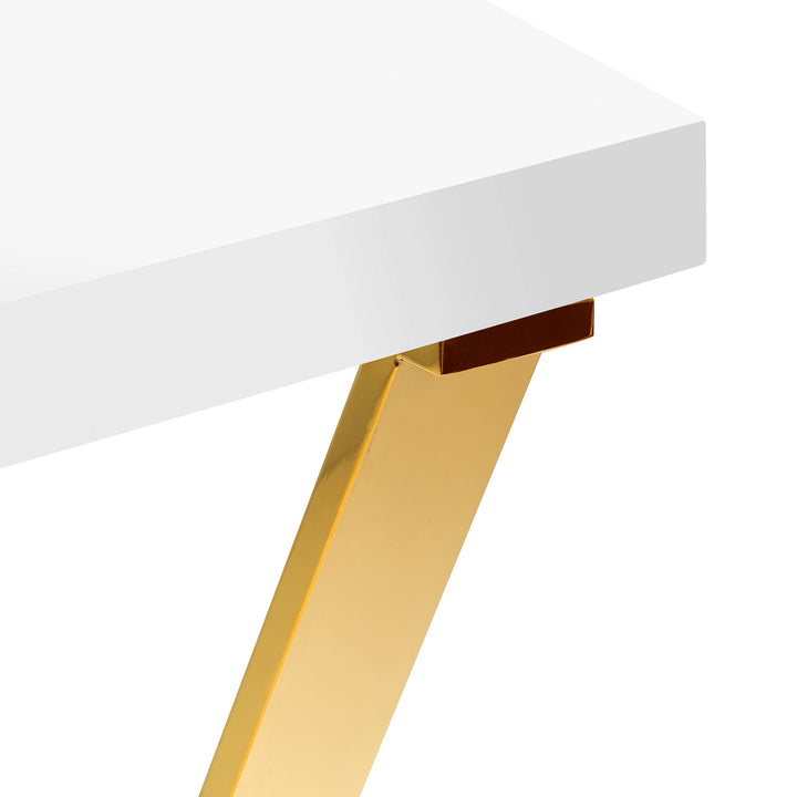 Manicure Tafel Momo 04 Goud-Wit met Afzuiging - afbeelding 5