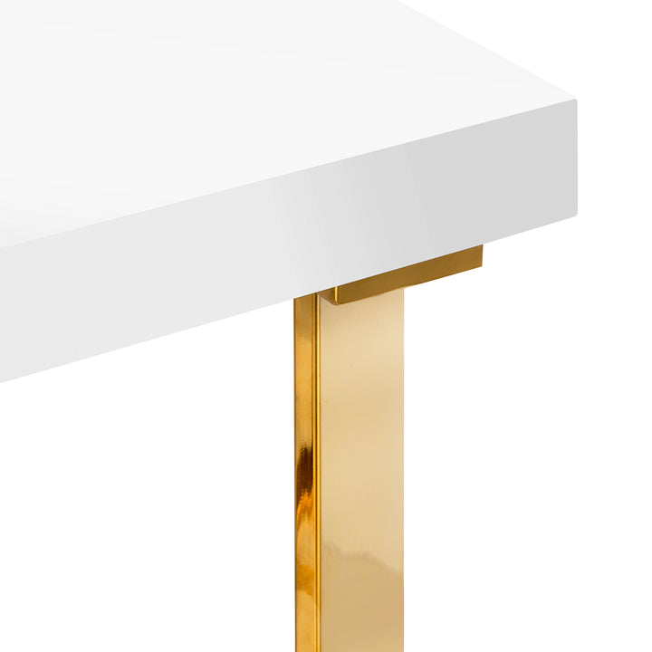 Manicure Tafel Momo 05 Goud-Wit met Afzuiging - afbeelding 6