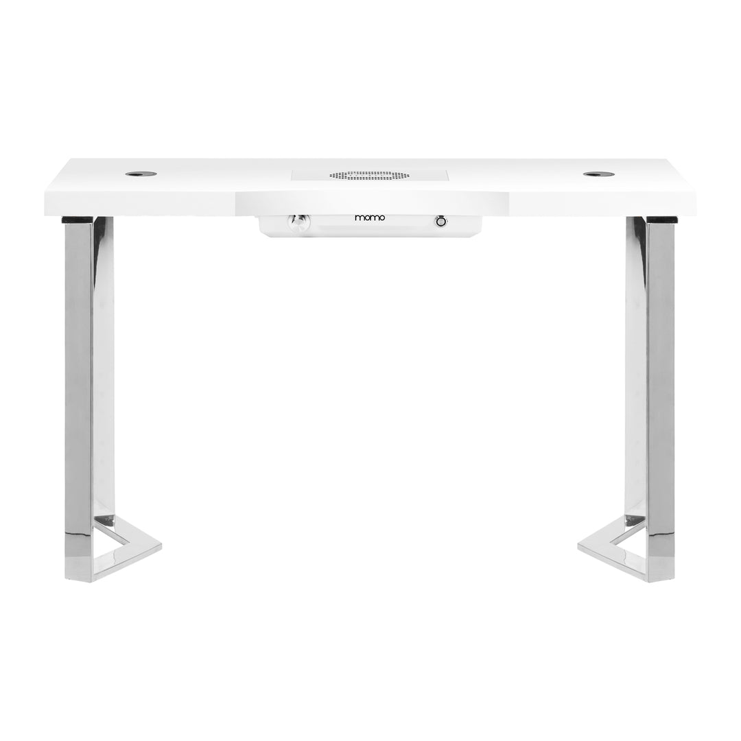 Manicure Tafel Momo 05 Zilver-Wit met Afzuiging - afbeelding 2