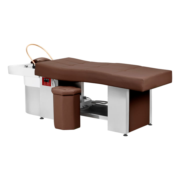 Wasunit Gabbiano Head Spa 017 Ligbed Bruin - afbeelding 2