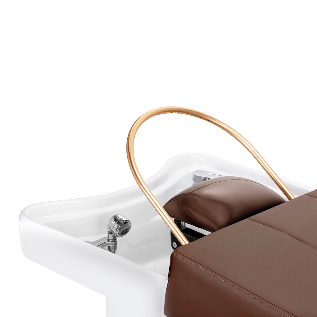 Wasunit Gabbiano Head Spa 017 Ligbed Bruin - afbeelding 5