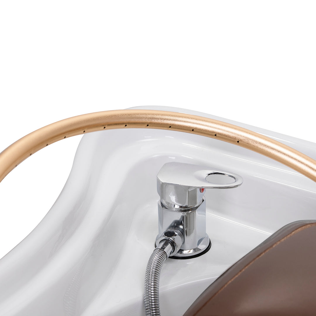 Wasunit Gabbiano Head Spa 017 Ligbed Bruin - afbeelding 9