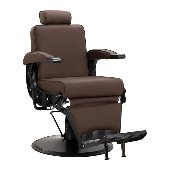 Barberstol Gabbiano Continental Brun