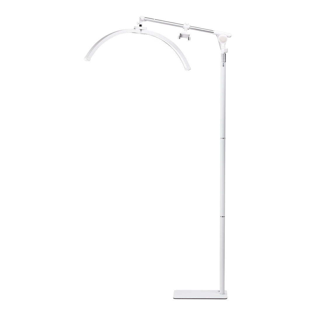 Wimperlamp LED met Statief en Instelbare Kleur- en Lichtintensiteit Glow Wit - afbeelding 2