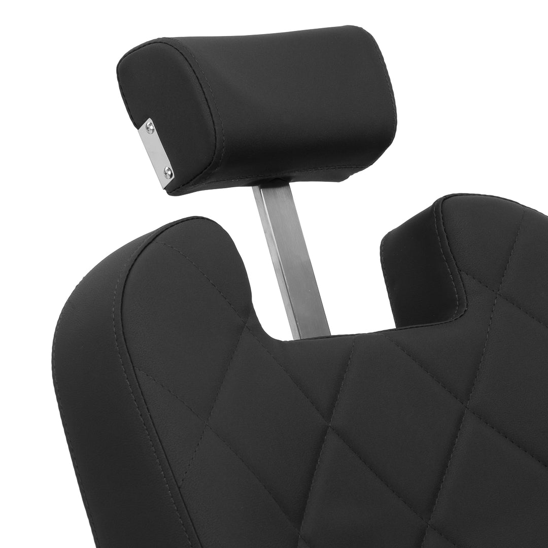 Barberstoel Gabbiano Bruno Zwart-Zwart - afbeelding 12