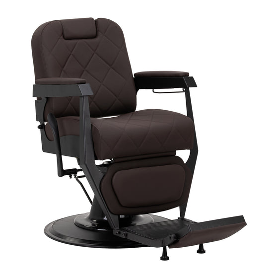 Barberstol Gabbiano Bruno Brun-Sort