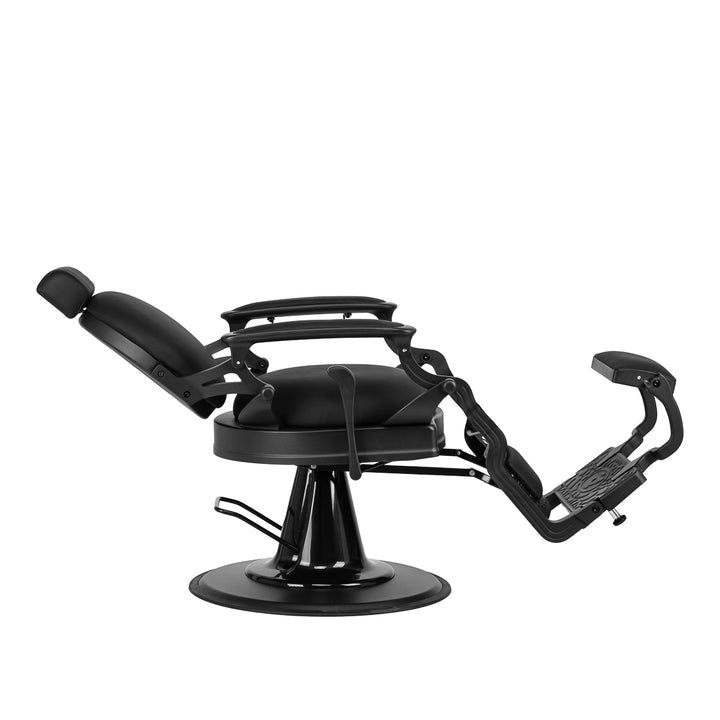 Barberstol Gabbiano Niccolo Sort-Sort Knooploos - billede 5