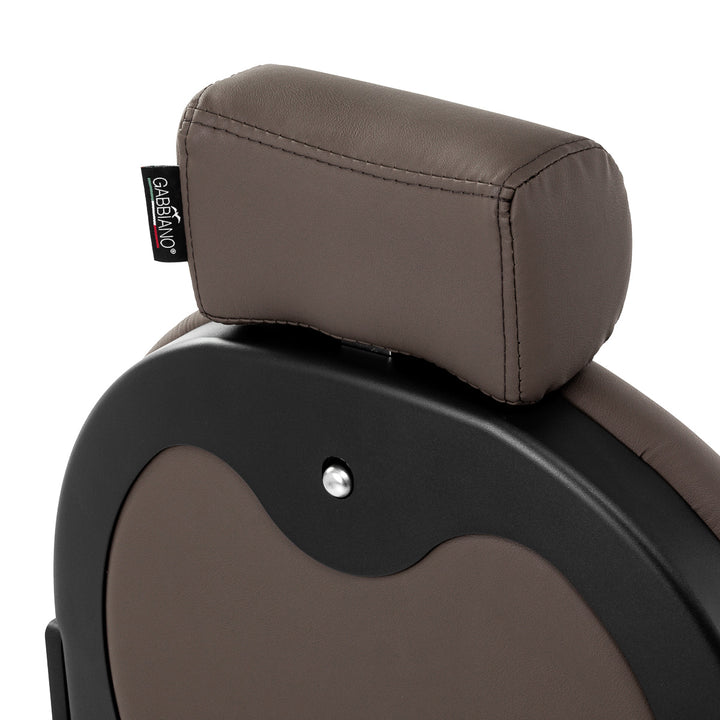 Barberstol Gabbiano Niccolo Brun-Sort Knooploos - billede 16