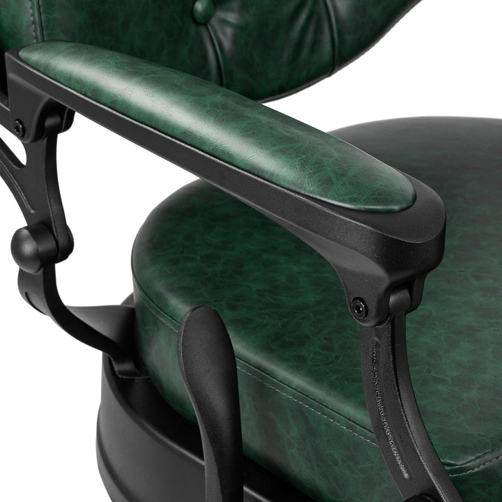Barberstoel Gabbiano President Groen-Zwart - afbeelding 6