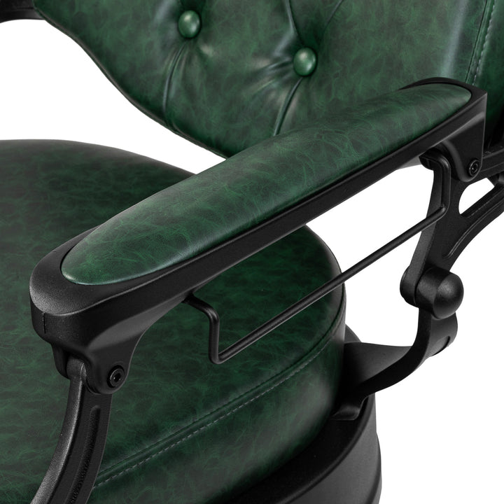 Barberstoel Gabbiano President Groen-Zwart - afbeelding 15