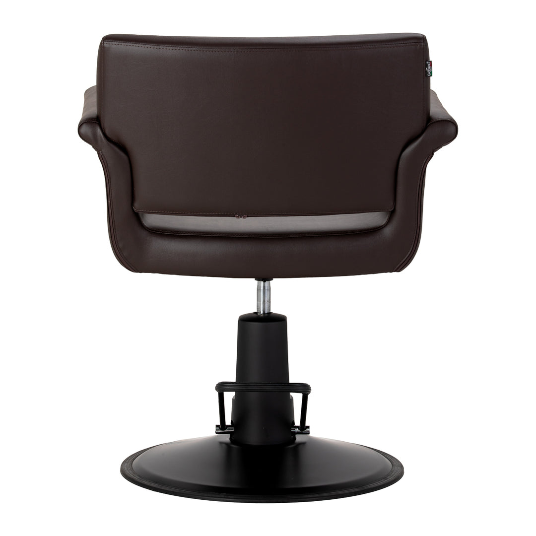 Kappersstoel Gabbiano Lucca Bruin-Zwart - afbeelding 4