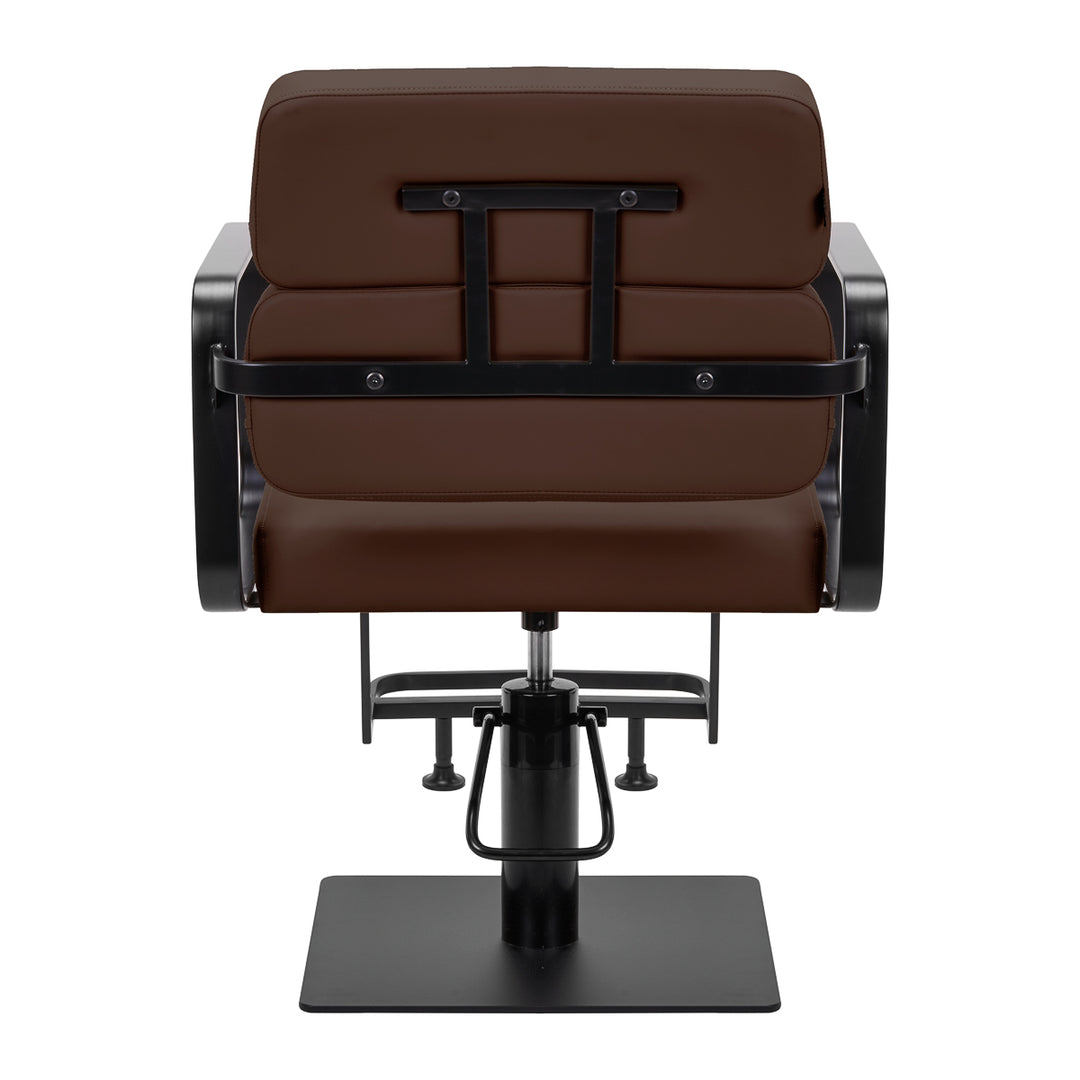Kappersstoel Gabbiano Porto Zwart-Chocolade - afbeelding 4