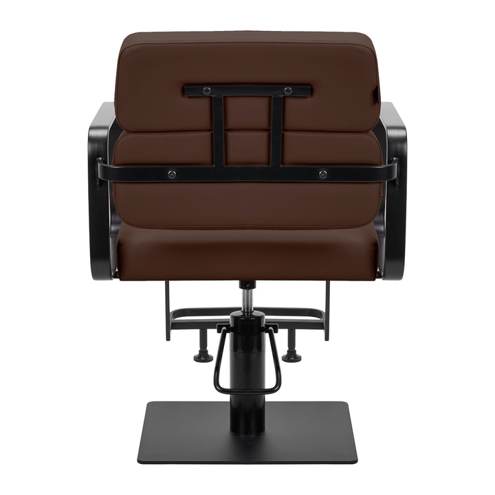 Kappersstoel Gabbiano Porto Zwart-Chocolade - afbeelding 4