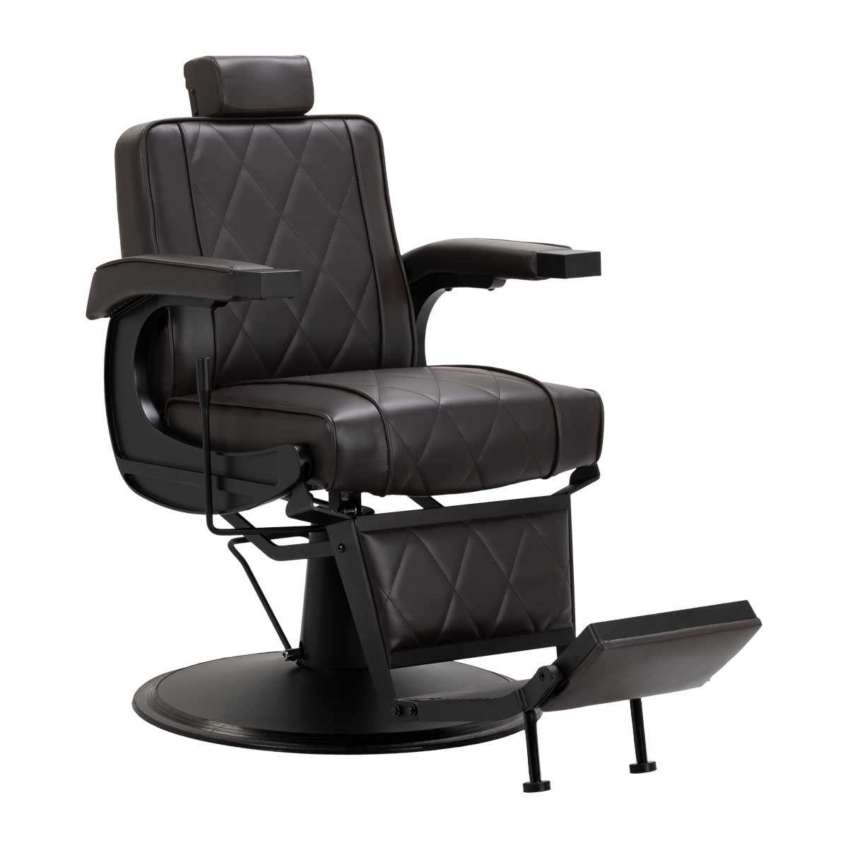 Barberstoel Hair System BM88066B Bruin-Zwart