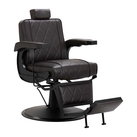 Barberstol Hair System BM88066B Brun-Sort
