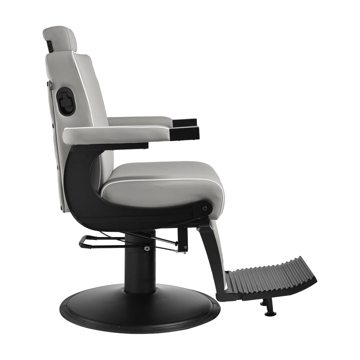 Barberstoel Gabbiano Levi Grijs - afbeelding 4