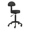 Tabouret met Rugleuning Gabbiano D026 Zwart