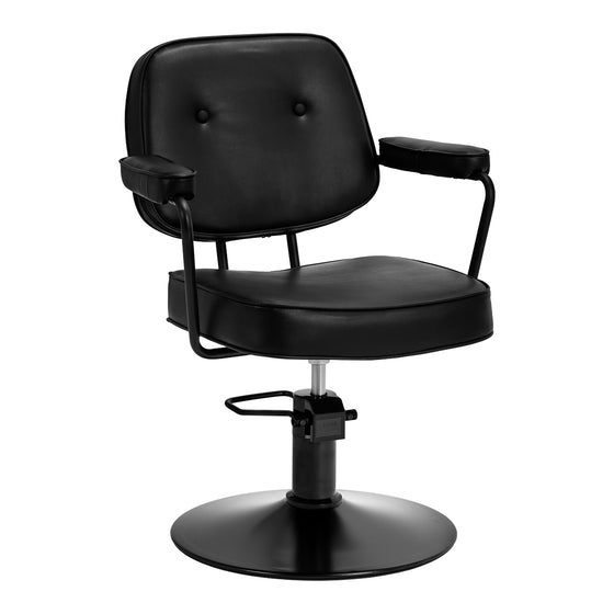 Frisørstol Hair System Tru Noir Sort