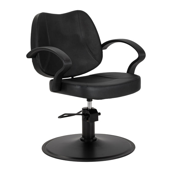 Frisørstol Hair System S20 Sort