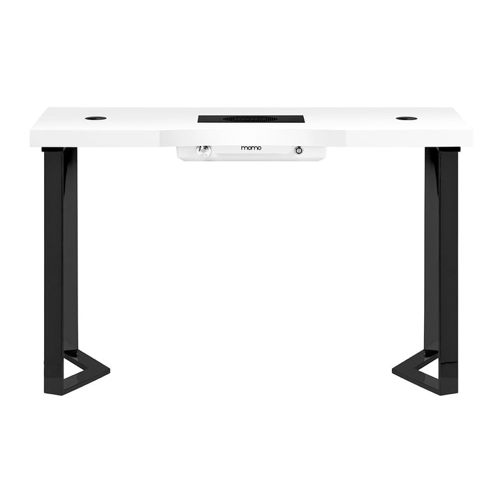 Manicure Tafel Momo 05 Zwart-Wit met Afzuiging - afbeelding 2