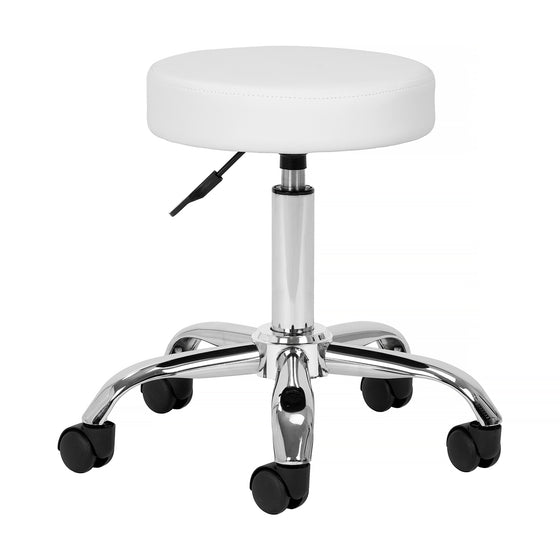 Taburet AM-310v Hvid