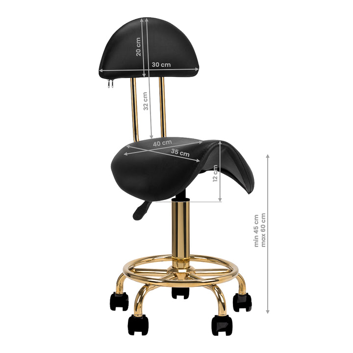 Kruk Activeshop 6001-G Goud-Zwart - afbeelding 8