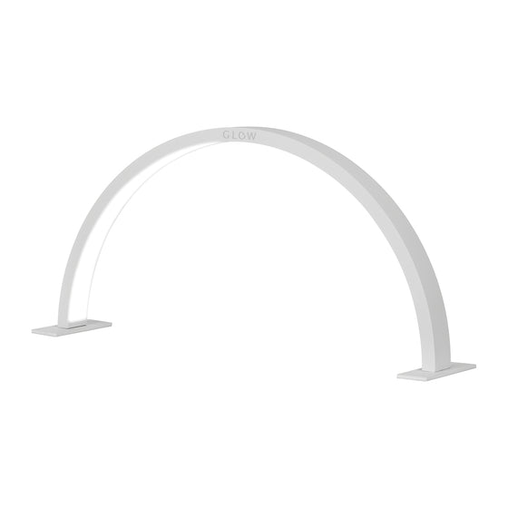 Manicurelampe LED med Justerbar Lysintensitet Glow Arche II Grå