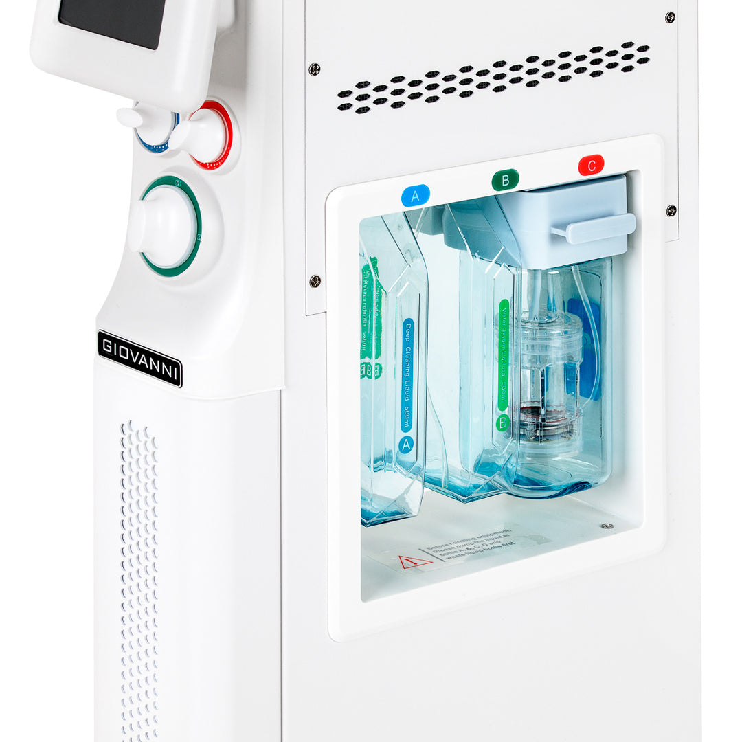 Hydrodermabrasie Apparaat 6-in-1 Giovanni Ashe Super Bubble Wit - afbeelding 4