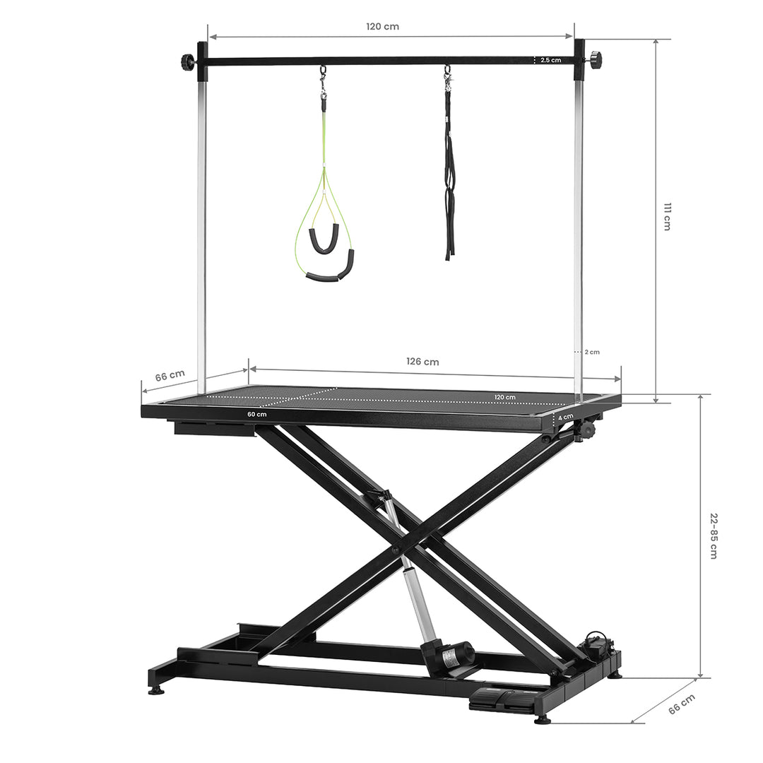 Trimtafel Elektrisch P4W 1 Zwart - afbeelding 15