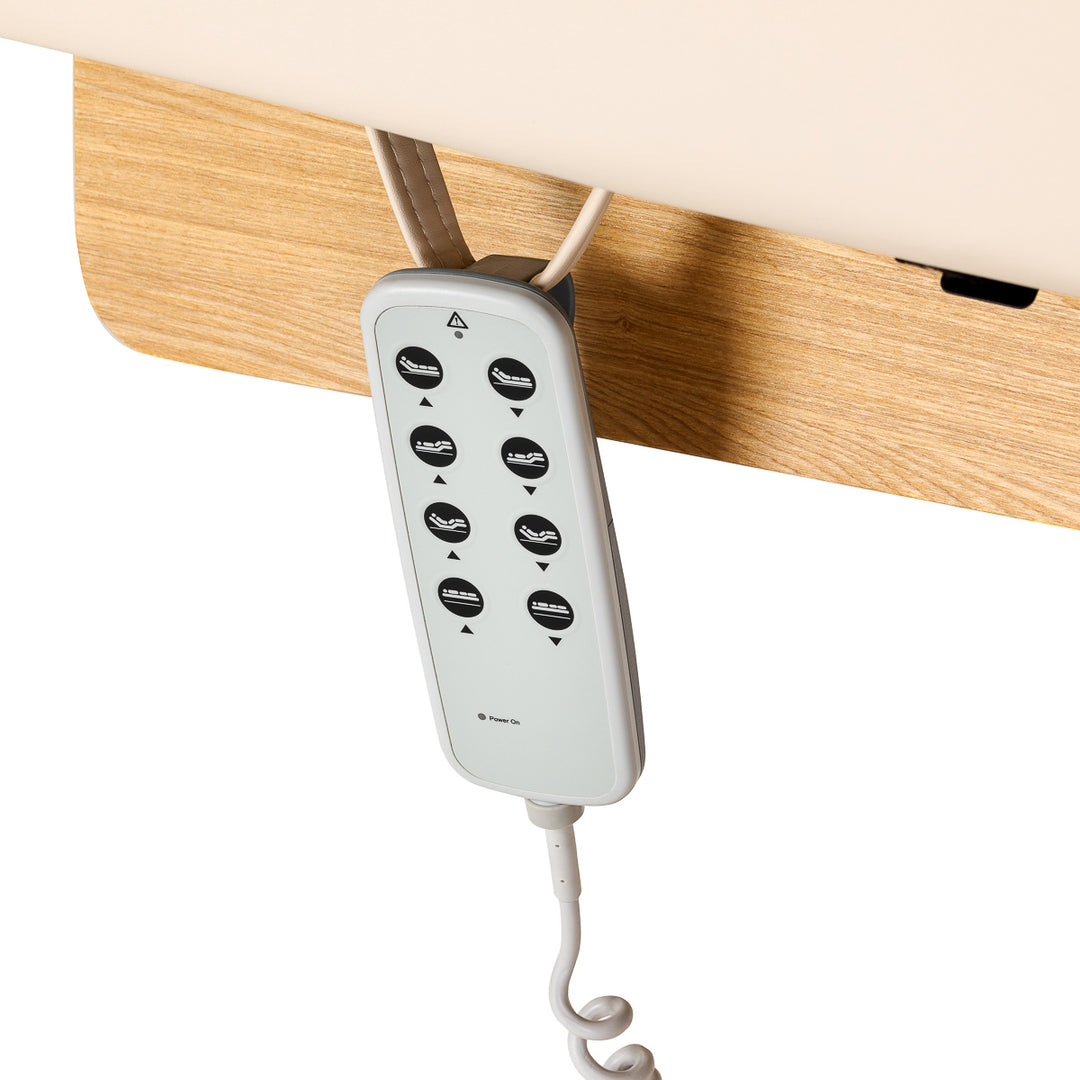 Massagebænk Elektrisk Sillon Siesta Creme-Lysebrun - billede 7