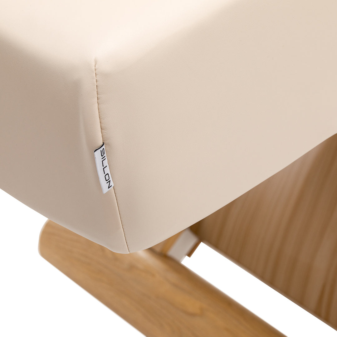 Massagebænk Elektrisk Sillon Siesta Creme-Lysebrun - billede 10