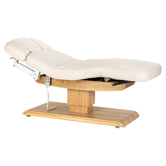 Massagebænk Elektrisk Sillon Relax Creme-Lysebrun