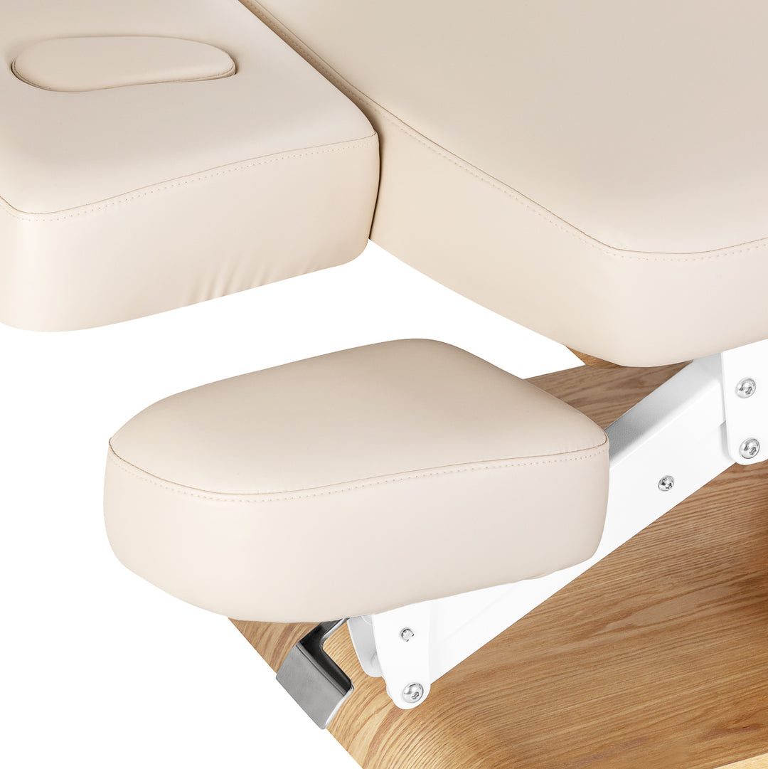 Massagetafel Elektrisch Sillon Relax Crème-Lichtbruin - afbeelding 8