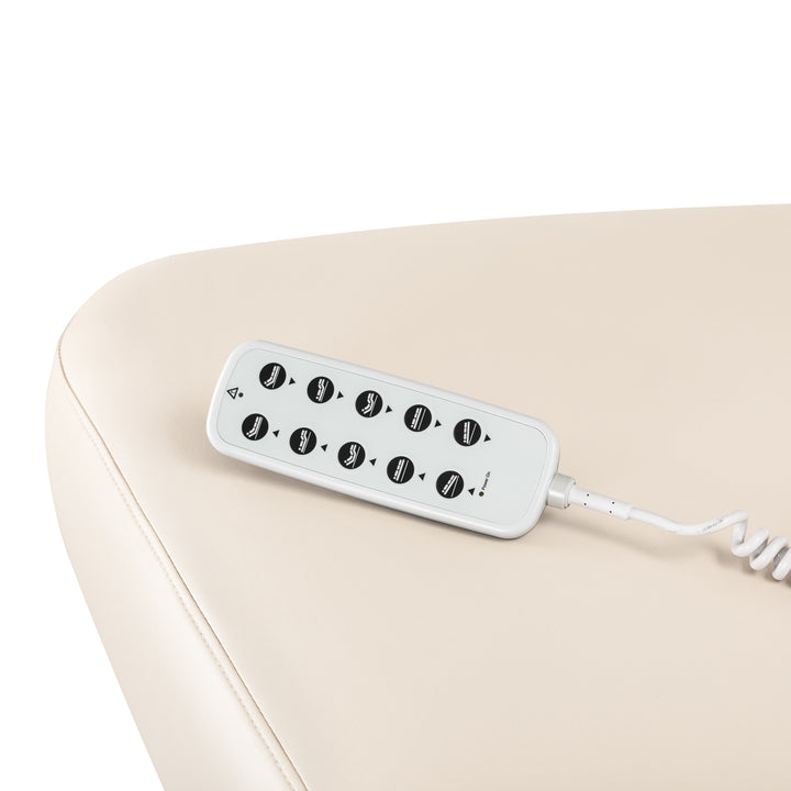 Massagetafel Elektrisch Sillon Comfort Crème-Lichtbruin - afbeelding 15