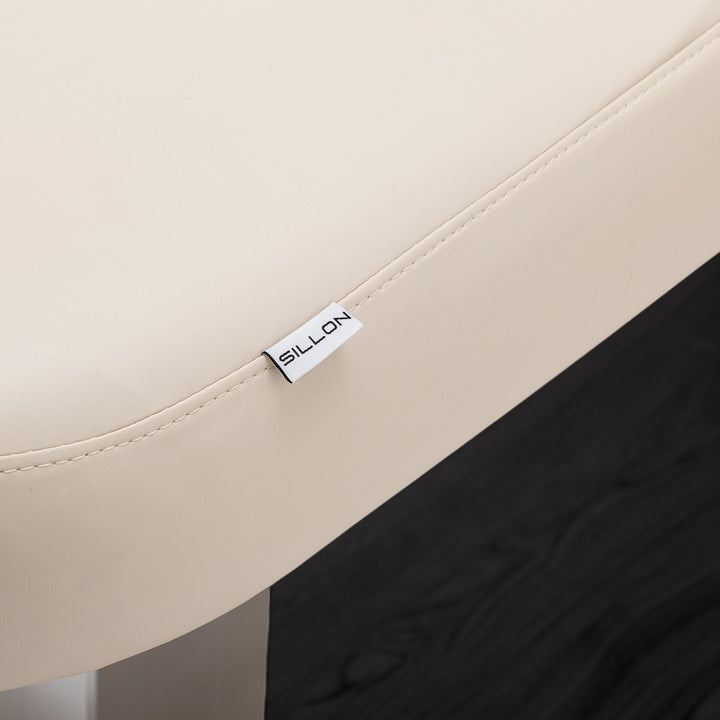 Massagetafel Elektrisch Sillon Comfort Crème-Zwart - afbeelding 14