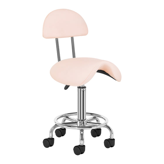 Sadelstol med Ryglæn 6001 Rosa