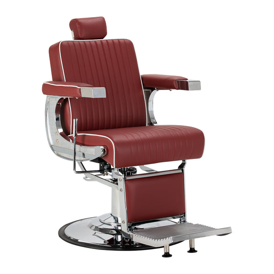 Barberstol Gabbiano Visionerio Rød