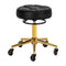 Skammel Gabbiano D054G Sort-Guld