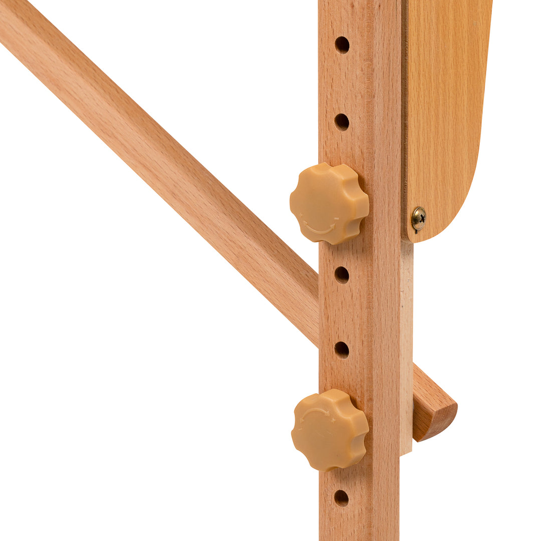 Massagetafel Inklapbaar Beukenhout Balance 2 Zones Zwart